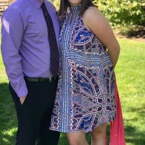 Wrangler High Neck Paisley Dress